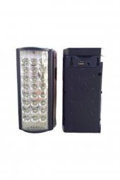 2606l Usb Şarj Çıkışlı Super 18 Led 80 Saat Akülü Şarjlı Işıldak - 2