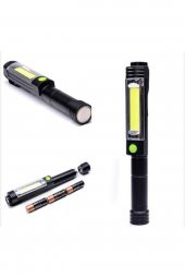 Marka Q5 Pilli Mıknatıslı Flaşörlü Fener - 1