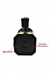 8100-yp 25w Ultra Güçlü Şarjlı El Feneri Projektör Sos+powerbank+usb Çıkış+25w Yan Aydınlatma - 3