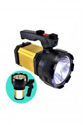 Yp-8100l Prejektör 25w Led Şarjlı El Feneri Sos Ve Uzun Menzil Powerbank Usb Çıkış + Yan Aydınlatma - 1