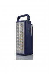 2606l Usb Şarj Çıkışlı 24 Led 80 Saat Akülü Şarjlı Işıldak - 1