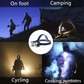 Dark Pro Taka Riko 50w Ultra Güçlü Led Şarjlı 5 Led Led Kafa Feneri Avcı Feneri Balıkçı Kamp Feneri - 1