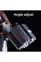Taka Riko 150w Ultra Güçlü Led Şarjlı 5 Led 5x Cree Led Kafa Feneri Avcı Feneri Balıkçı Kamp Feneri - 1