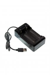 Li-ion Usb 18650/22650/26650 3.7v Pil Şarj Aleti 2li - 1