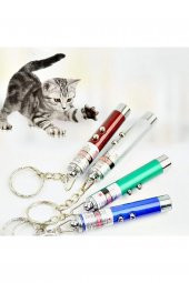 Kedi Lazeri Kırmızı Lazer Anahtarlık 2023 Kedi Oyun Lazeri - 1
