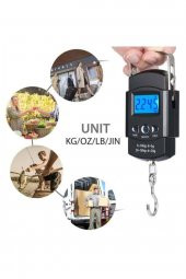 Elektronik Dijital El Kantarı 50 Kg Terazi Tartı 10 gr Hassas - 1