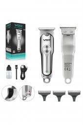 Saç Sakal Tıraş Makinesi Mini Şarjlı Metal Profesyonel V-071 - 1
