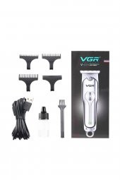 V-071 Mini Şarjlı Metal Profesyonel Saç Sakal Tıraş Makinesi - 1