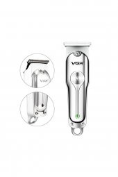 V-071 Mini Şarjlı Metal Profesyonel Saç Sakal Tıraş Makinesi - 2