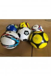 Futbol Topu 5 Numara Dikişli Futbol Topu Turuncu - 1