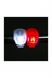 Silikon Bisiklet Ön-arka Işık, Far Seti - 2