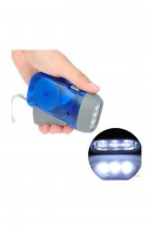 Elden Sıkmalı Şarjlı Pilsiz Deprem Afet Feneri Kendindensarj - 2