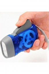 Dinamolu 3 Ledli Pilsiz Kendinden Şarjlı El Feneri - 2