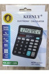 Elektronik Hesap Makinası Kk-837-12s - 2