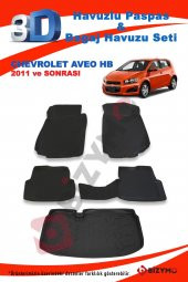 Chevrelet Aveo Hb 2011 Ve Sonrası Paspas Ve Bagaj Havuzu Seti - 2