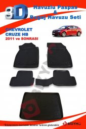 Chevrolet Cruze Hb 2011 Ve Sonrası Paspas Ve Bagaj Havuzu Seti - 2