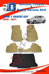 Bmw 1 Serisi E87 2005-2011 Bej Paspas ve Bagaj Havuzu Seti - 2