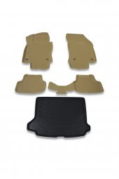 Audi Q2 2017 Ve Sonrası Bej Paspas ve Bagaj Havuzu Seti - 1