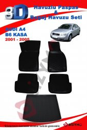 Audi A4 B6 Kasa 2001-2005 Paspas ve Bagaj Havuzu Seti thumbnail 2