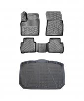 Nissan Qashqai 2022+ 3D Paspas ve Alt Bagaj Seti Bizymo - 1