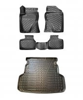 Toyota Avensis STW 2003-2008 3D Paspas ve Bagaj Havuzu Seti Bizymo - 1