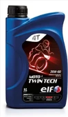 Elf Moto 4 Twin Tech 20W-60 4T Motor Yağı 1 Litre - 1
