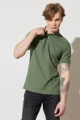 Wrangler W231325801 Yeşil Erkek Polo Yaka T-shirt - 2