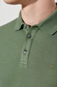 Wrangler W231325801 Yeşil Erkek Polo Yaka T-shirt - 4