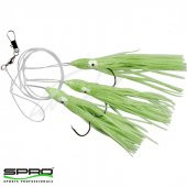 SPRO Octopus Rig Fluo 3 İğneli Ahtapot Köstek No 6/0 - 1