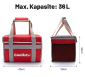 Coolist CL36R 36 Litre Katlanabilir Termos Bez Çanta / Buzluk - 8