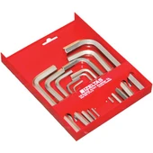 İzeltaş 4901003112 Allen Anahtar Takımı SAE 12'li Set - 1