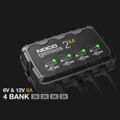 NOCO GENIUS2X4 6V/12V 40A Çoklu/4’Lü Akıllı Akü Şarj ve Akü Bakım/Desülfatör - 7