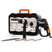 WORX WX339 800Watt 2.5J Profesyonel SDS-Plus Kırıcı/Delici + 4 Adet Uç - 2