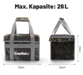 Coolist CL26C 26 Litre Katlanabilir Termos Bez Çanta / Buzluk - 4