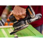 WORX WX822 20Volt 2.0Ah. Li-ion Şarjlı Profesyonel Üçgen Mouse Zımpara - 9