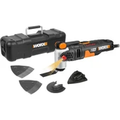 WORX WX681 450Watt Profesyonel Çok Amaçlı Devir Ayarlı Kesme Raspalama ve Zımpara + 39 Adet Aksesuar - 1