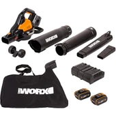 WORX WG583E 40Volt 4.0Ah. Li-ion Kömürsüz Profesyonel Yaprak Toplama ve Üfleme - 2