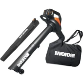 WORX WG583E 40Volt 4.0Ah. Li-ion Kömürsüz Profesyonel Yaprak Toplama ve Üfleme - 1