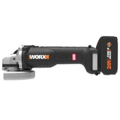 WORX WX812 20Volt 4.0Ah. 125mm Kömürsüz Profesyonel Şarjlı Avuç Taşlama - 7