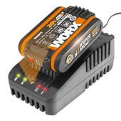 WORX WA3601 20Volt 2.0Ah. PowerShare Li-ion Akü ve Akü Şarj Cihazı - 7