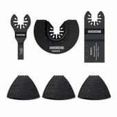 WORX WA5099 18 Parça Universal Metal, Ahşap Kesme ve Zımpara Kâğıdı Aksesuar Seti - 3