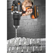 WORX WX352.9 20Volt Kömürsüz Profesyonel Şarjlı Darbeli Matkap (Akü Dahil Değildir) - 4