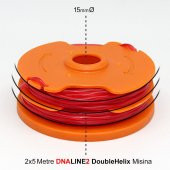 WORX WA0007 1.65mmX5Metre Çift Çıkışlı Duble Helix Spiral Burgulu Yedek Misina - 7