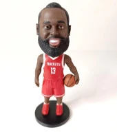 Basketbolcu James Harden Houston 13 Numara Figür Eylem Karakter Figür Oyuncak Biblo 11 cm - 1