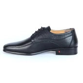 Ayakcenter ZY-20 Siyah Işık Poli %100 Deri Erkek Klasik Ayakkabı - 3