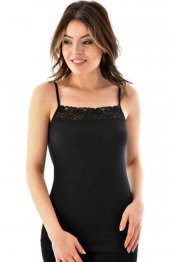 Tutku 175 Bayan Elastan İnce Dantelli Atlet - 2