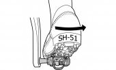 Shimano SM-SH51 Mtb Kal Seti ISMSH51 - 3