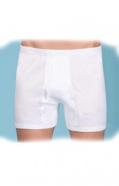 Erkek Ribana Paçalı 6 lı Boxer Berrak-1010 - 2