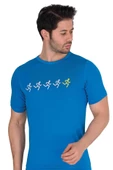 Erkek Likralı Modal Atletik Body Tişört Berrak-1034 - 1