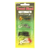 SPRO Troutmaster Shad 4cm 2g LRF Silikon Yem Seti - 3